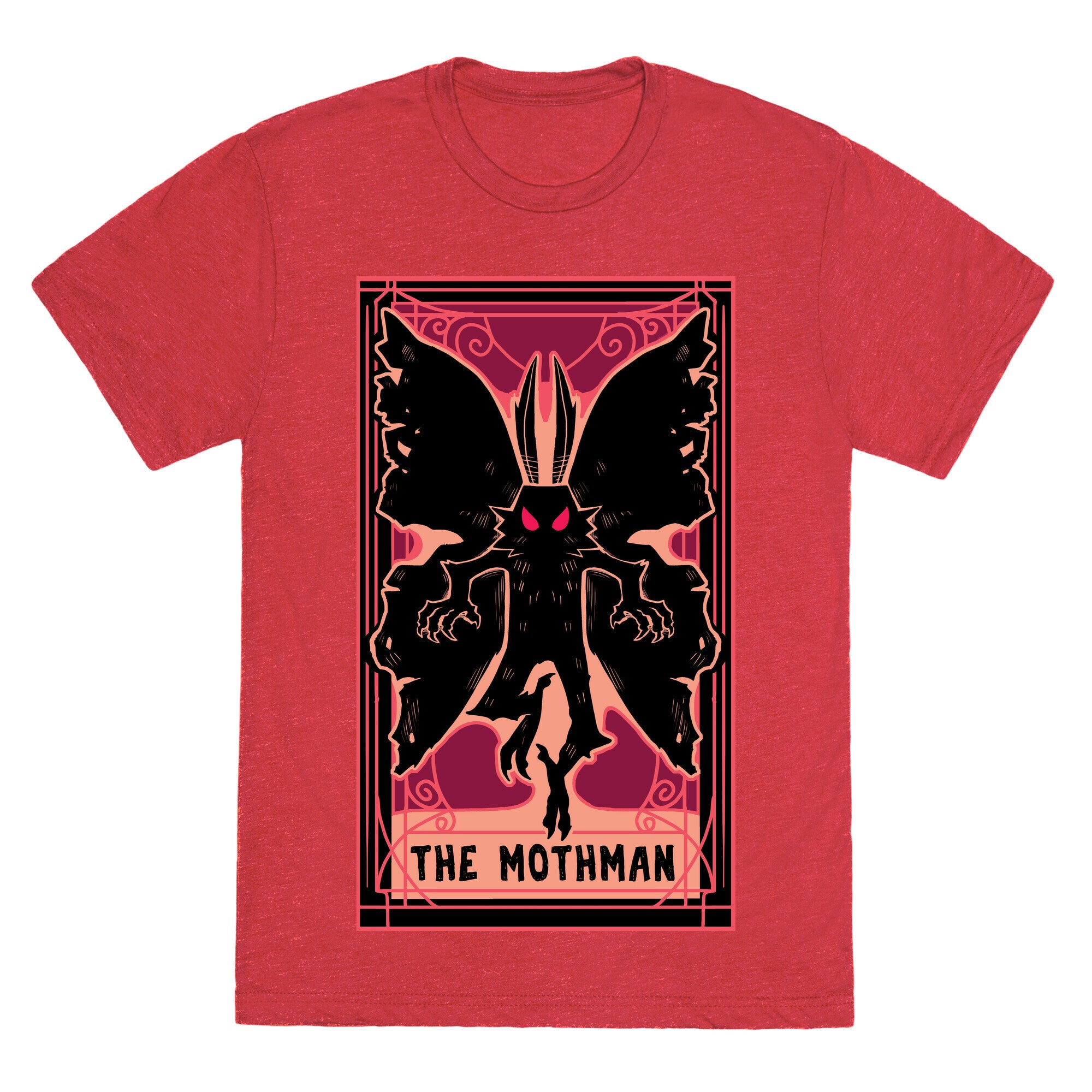 The Mothman Tarot Unisex Triblend Tee